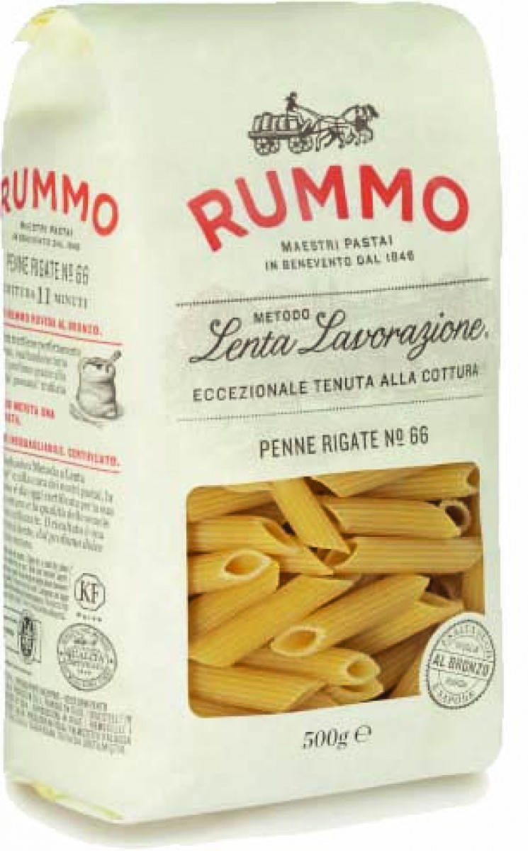 Penne Rigate n 66 (Rummo) -  Röhrennudeln aus Kampanien